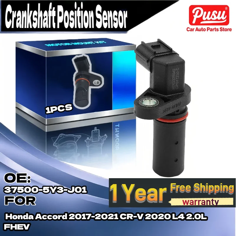 

For Crankshaft Position Sensor For Honda Accord CR-V L4 2.0L FHEV Replacement 37500-5Y3-J01