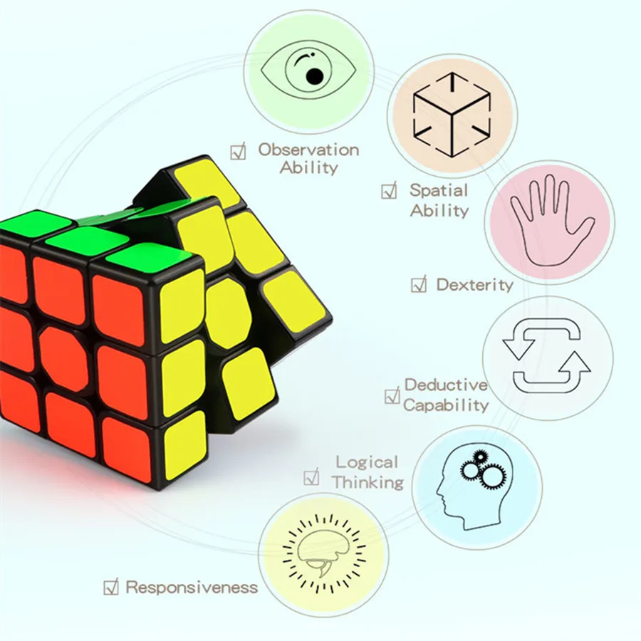 مكعب فائق النعومة، لعبة مكعب سريع الذوبان باللونين الأبيض والأسود، نموذج احترافي، هدية مثالية لعيد ميلاد الأطفال أو عيد الميلاد