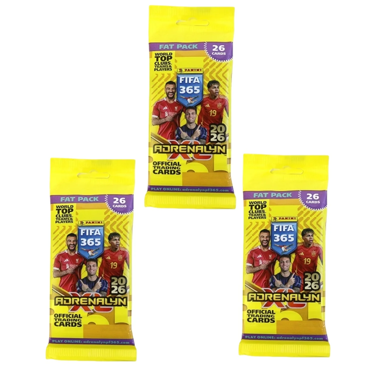 2026 Exclusieve Collectie Voetbalkaarten Limited Edition FIFA 365 Trading Card met Sterrenspelers Panini Adrenalyn XL Voetbal Cadeau - afbeelding 1