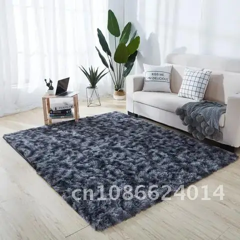 Decorative Gradient Color Carpets for Modern Living Room 160x230 Non-slip Large Bedroom Carpet Home Mat Children