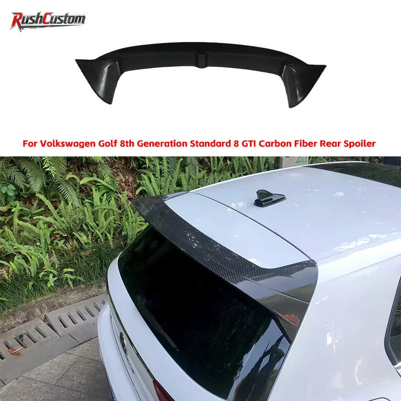 

For Volkswagen Golf 8th Generation Standard 8 GTI Carbon Fiber Rear Wing High-Quality Automotive Rear Spoiler
