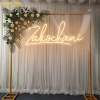 Large 75x32cm Zakochani LED Neon Lovers Sign Custom Neon Light for Wedding Birthday Room Home Decoration Romance Wed Light Sign