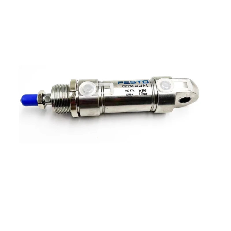 FESTO Stainless steel cylinder CRDSNU-12-16-20-10-15-30-25-32-40-50-63-80-100-75-125-150-200-60-70-160-140-300-320-230-P-PPV-A