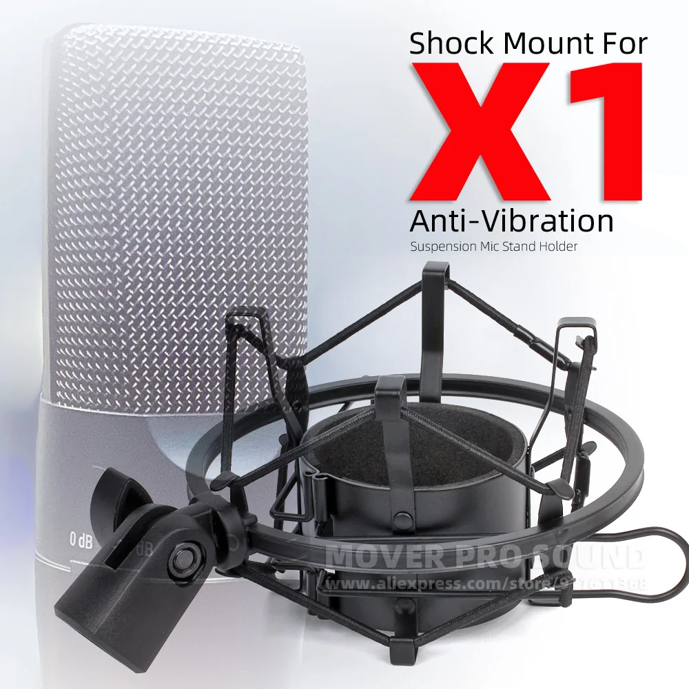 Anti Vibration Suspension Microphone Shock Mount For sE X1A X1S X1R X1 X 1 A S R Electronics Mic Stand Holder ShockMount