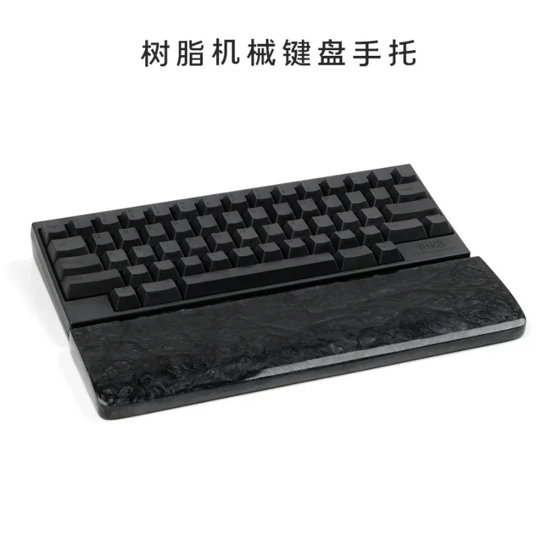 Transparent Resin Hand Rest Original Custom Ergonomic Smooth Cool Wrist Rest for 61/87/104 Gaming Crush80 Mechanical Keyboards