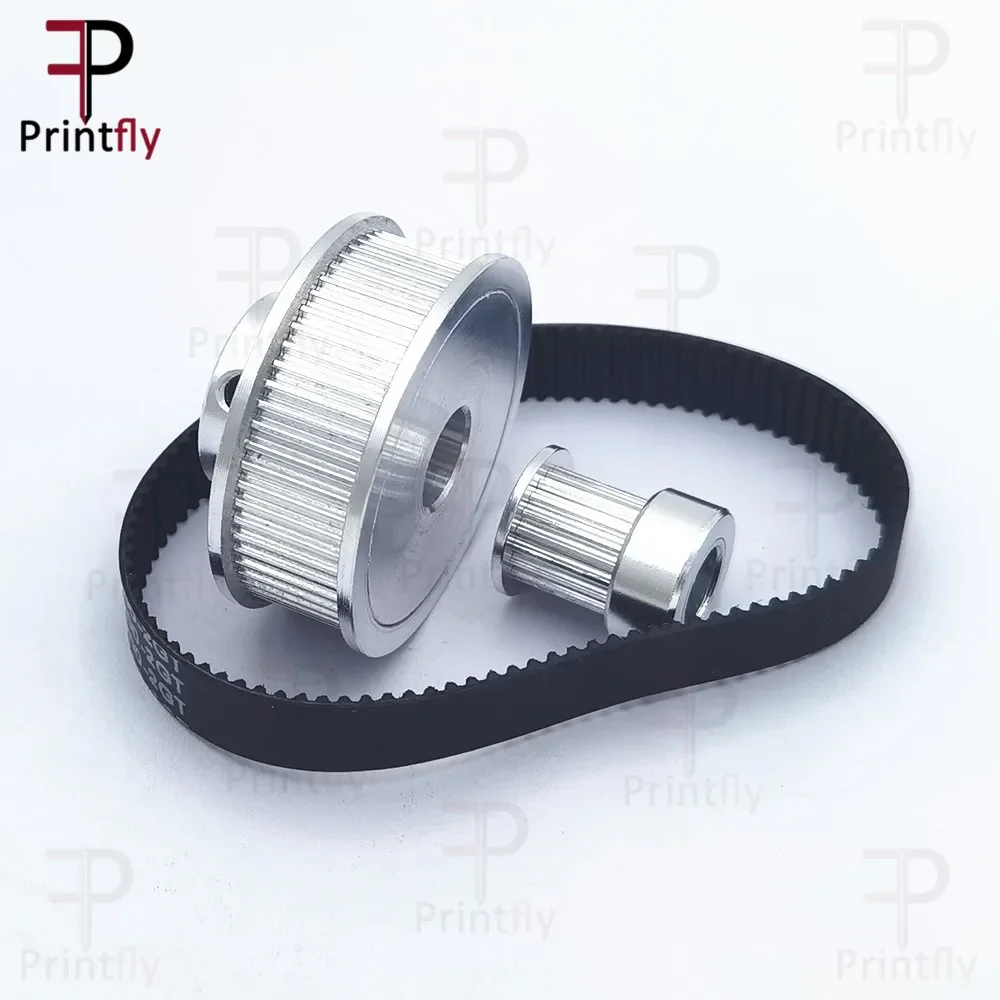 Polea de correa de distribución Printfly GT2 60 dientes 20 dientes 5mm/8mm reducción 3:1/1:3 ancho de correa 6mm 10mm para accesorios de impresora 3D