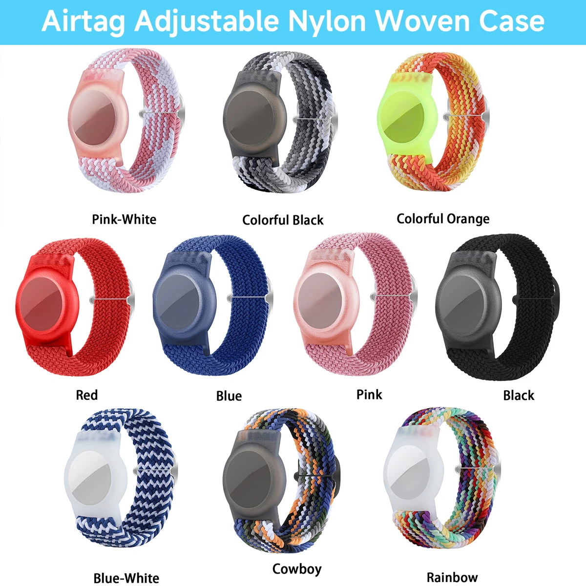 Для Apple AirTags детский браслет плетеный ремешок с защитой от царапин аксессуары для Airtag GPS трекер держатель ремешок для часов браслет