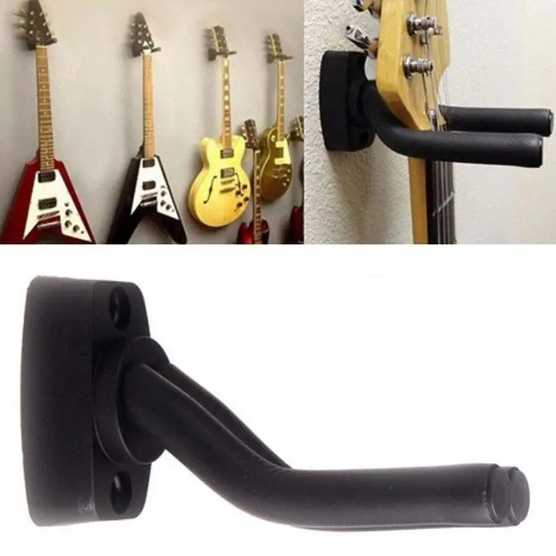 1/3/5er-Pack Gitarrenhalter, Gitarren-Wandhalterung, Hakenständer, Saiteninstrumenten-Wandhalterungen für Akustik-, Elektro- und Bassgitarren – Detail 10