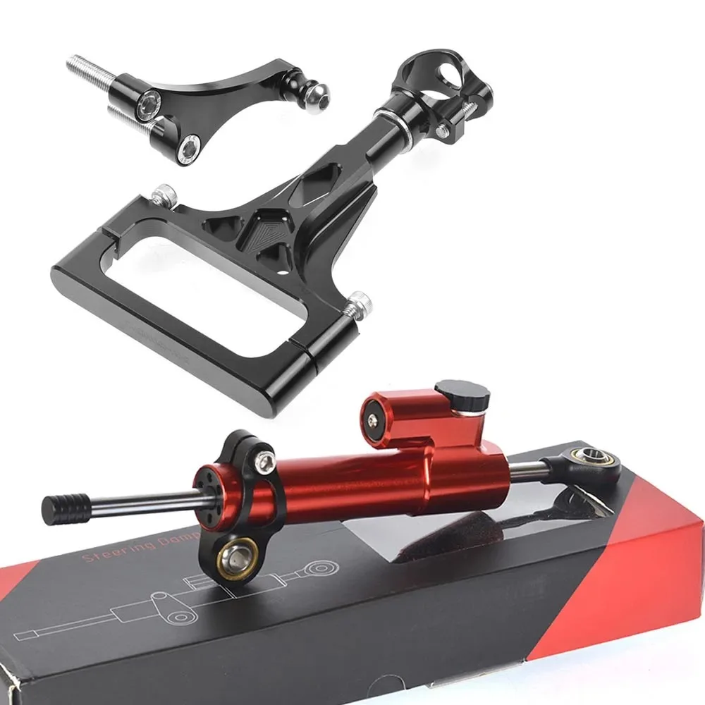 For Kawasaki Z1000 /ABS 2003-2009 Z750 /ABS 2003-2012 Z750R 2011-2012 Motorcycle Stabilizer Steering Damper Mount Bracket Kit