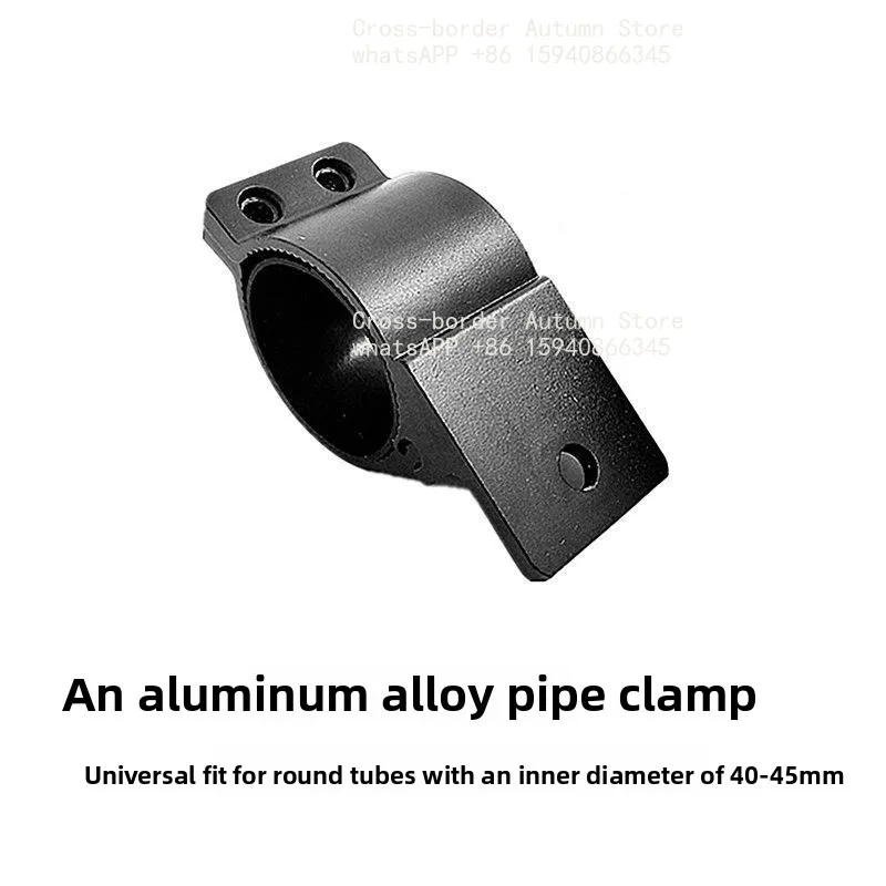 The front bar is equipped  a lamp bracket, for  Mitsubishi Cheetah Black King Kong bullpen bar universal lamp holder tube clip.