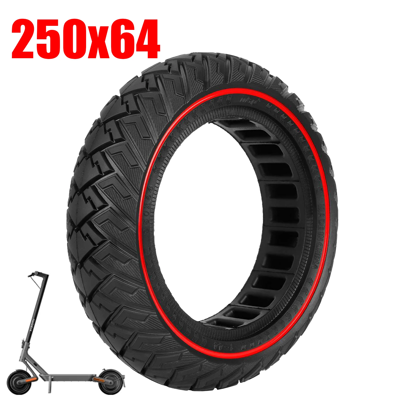 Ulip 250x64 Puncture Resistant Solid Tire 10\