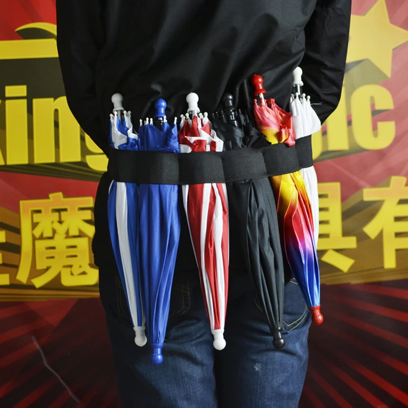 Appearing Umbrella Belt Stage Magic Tricks Props Toys For Professional Magicians