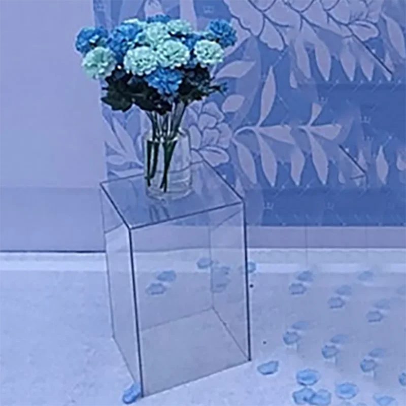 

Clear Acrylic Floor Vase, Flower Vase, Table Centerpiece, Modern Floral Stand, Wedding Decorations, 40x30cm, 10Set