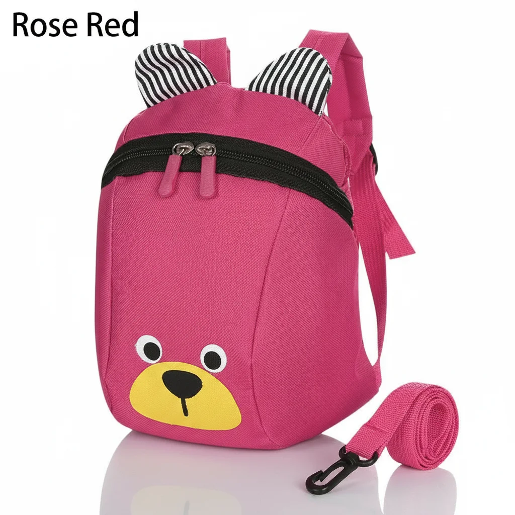 Children Safety Harness Reins Walking Strap Preschool Rucksack Nursery Shoulder Bags Toddler School Backpack Cartoon Bags - view 5