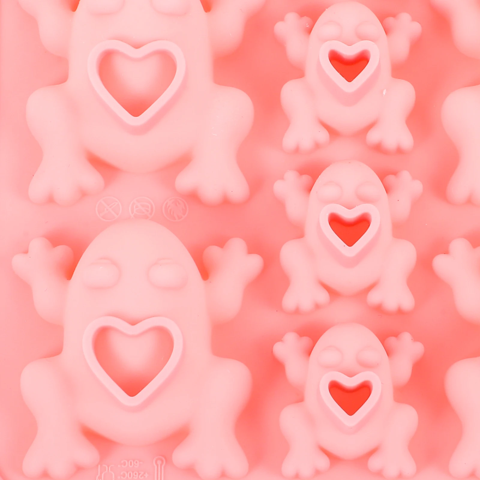 Silicone Sapo Molde em Forma de Chocolate, Sobremesa