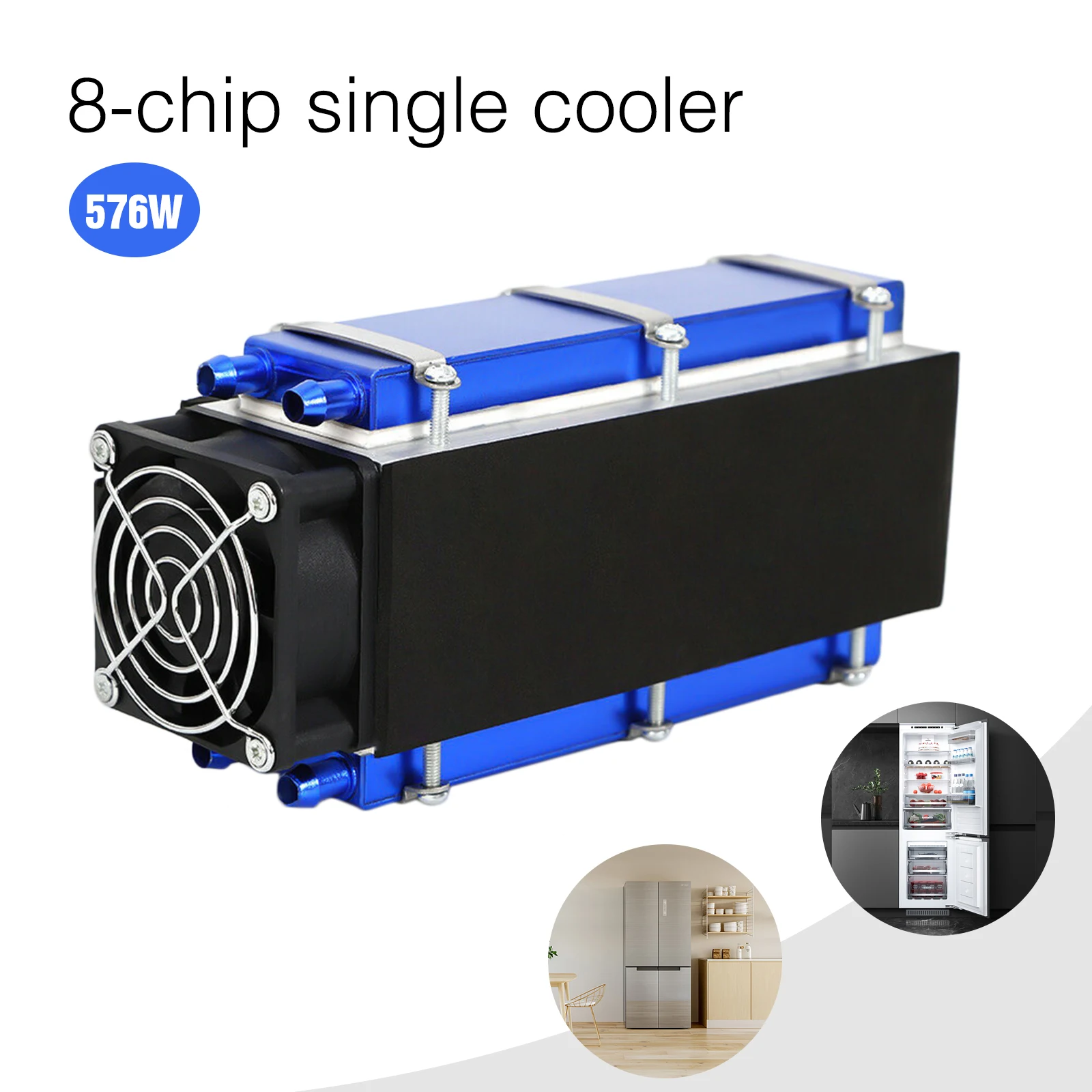 576W Thermoelectric Peltier Klimagerät Klimaanlage Luftkühler Air Cooling System