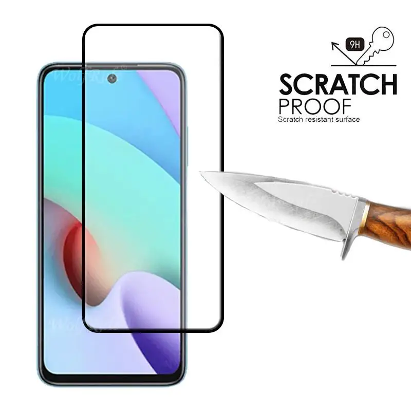 2-in-1 For Xiaomi Redmi 10 2022 Glass For Redmi 10 2022 Tempered Glass HD 9H Full Screen Protector For Redmi 10 2022 Lens Glass