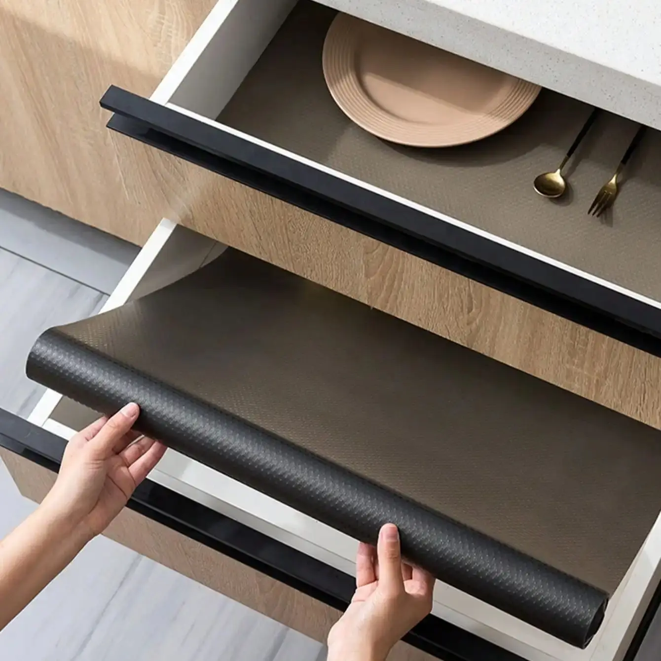 Kitchen Cuttable Drawer Pad Paper, Cabinet Waterproof, Moisture-proof, Dustproof, And Oil Resistant Drawer Pad