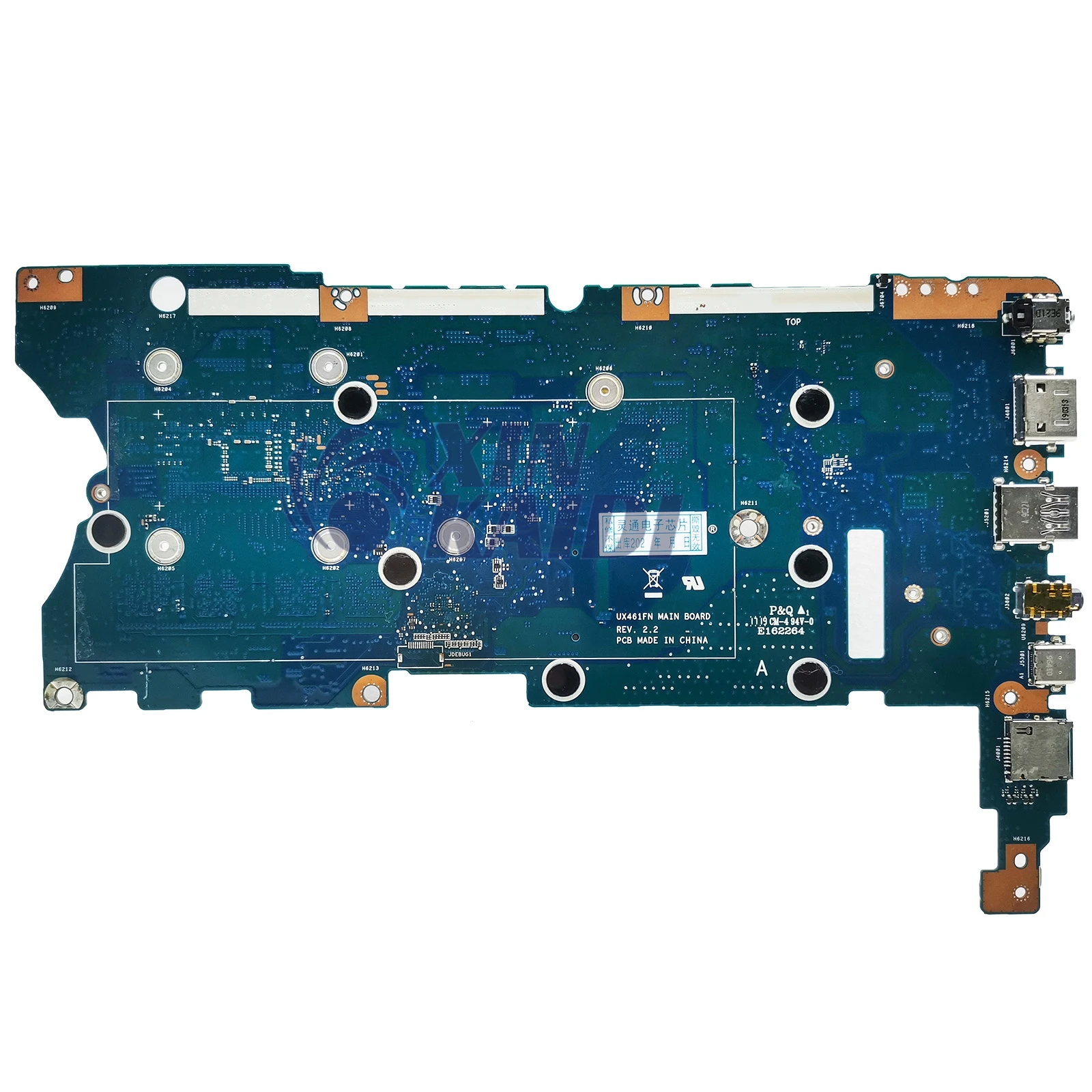 Imagem -03 - Placa-mãe Portátil para Asus Zenbook Flip 14 Ux461fa Ux461u Ux461fn Ux461 Mainboard 4gb 8gb 16gb de Ram i3 i5 I78th Gen