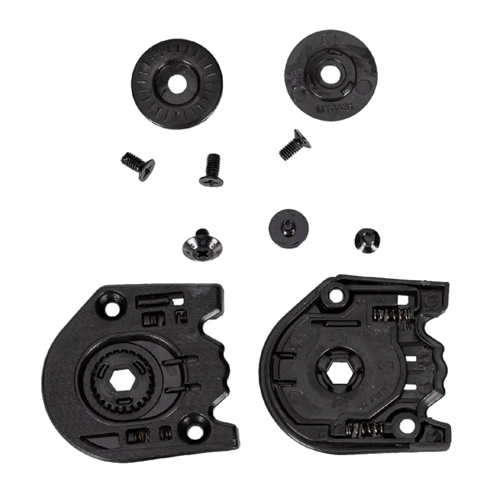 Helmet Lens Base Mounts Parts Left Right Black for Axxis Repair Parts