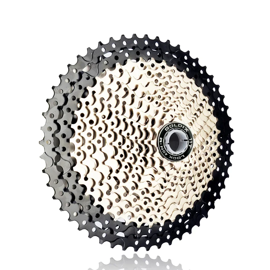 GOLDIX MTB Cassette K7 8/9/10/11/12 Speed 36/40/42/46/50/52T  Bicycle Freewheel HG Structure for SHIMANO Bicycle Accessories