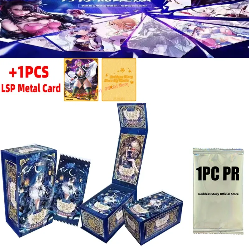 

2022 New Goddess Feast-III Card +PR MSR Metal Card Girl Party Swimsuit Bikini Feast Booster Box Doujin Toys And Hobbies Gift