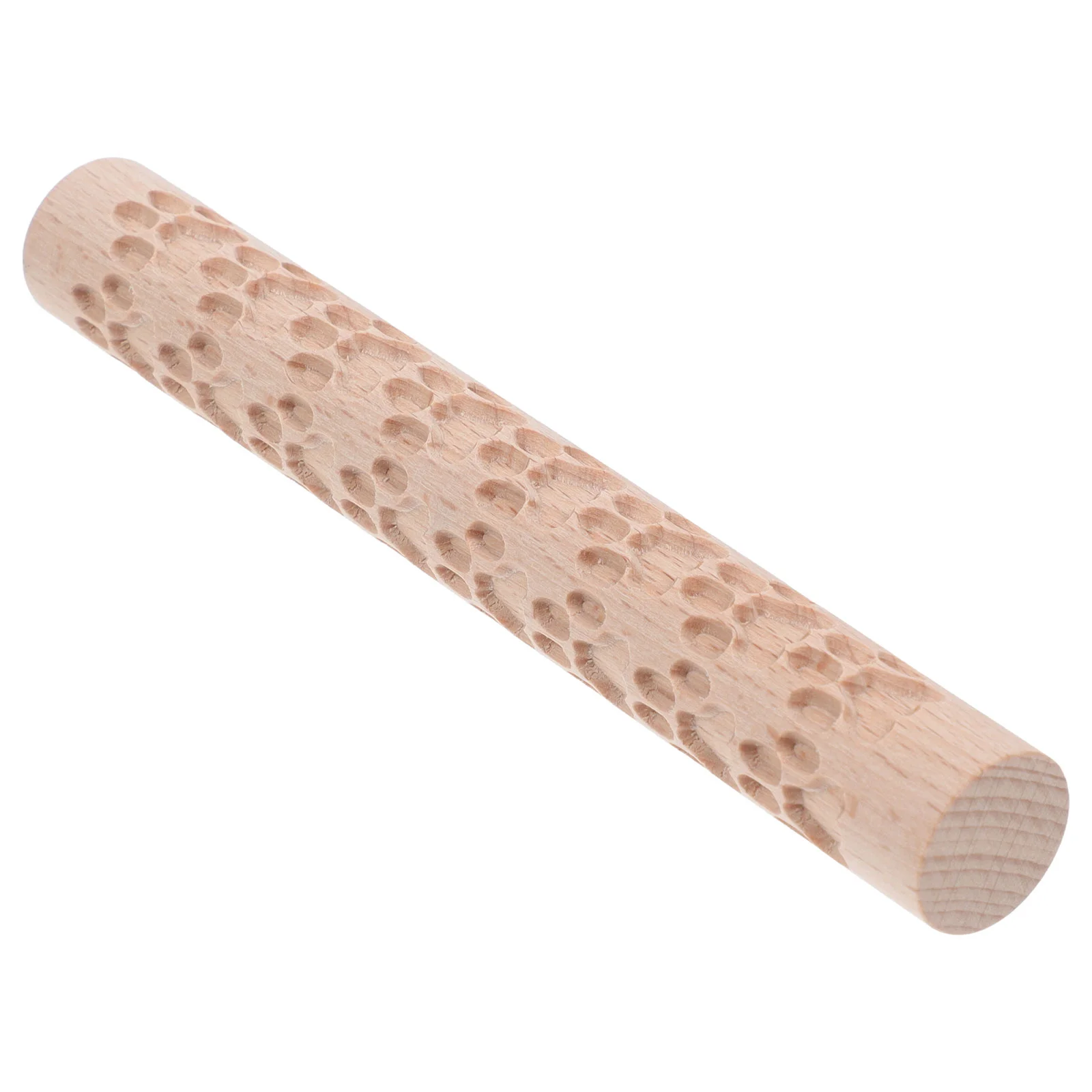 Rolling Pin Printed Stick Texture Roller Hand for Clay Tool Embossing Sticks Textured Pins Khaki Pottery Rollers