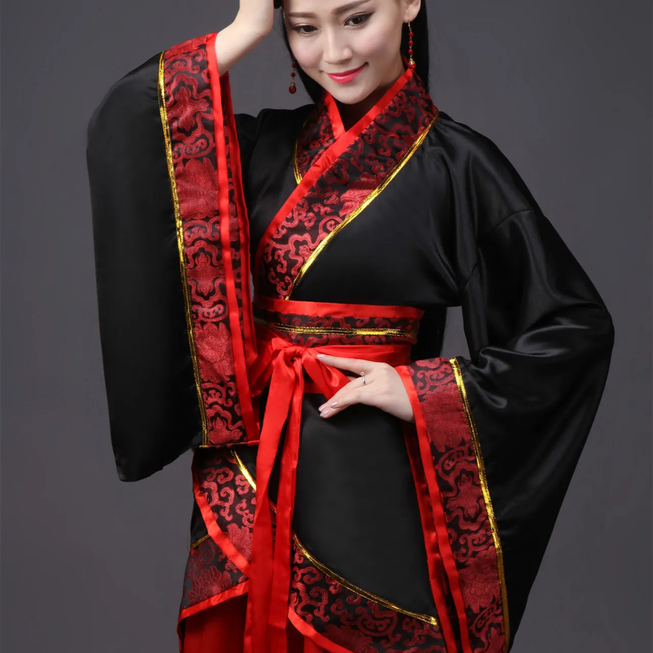 Chinesischer Hanbok Frauen Hanfu Traditionelles Kleid Tang-Dynastie Leistung Cosplay Kostüm Kleidung Vestidos Chinos Gonz한 Gown Dress Up