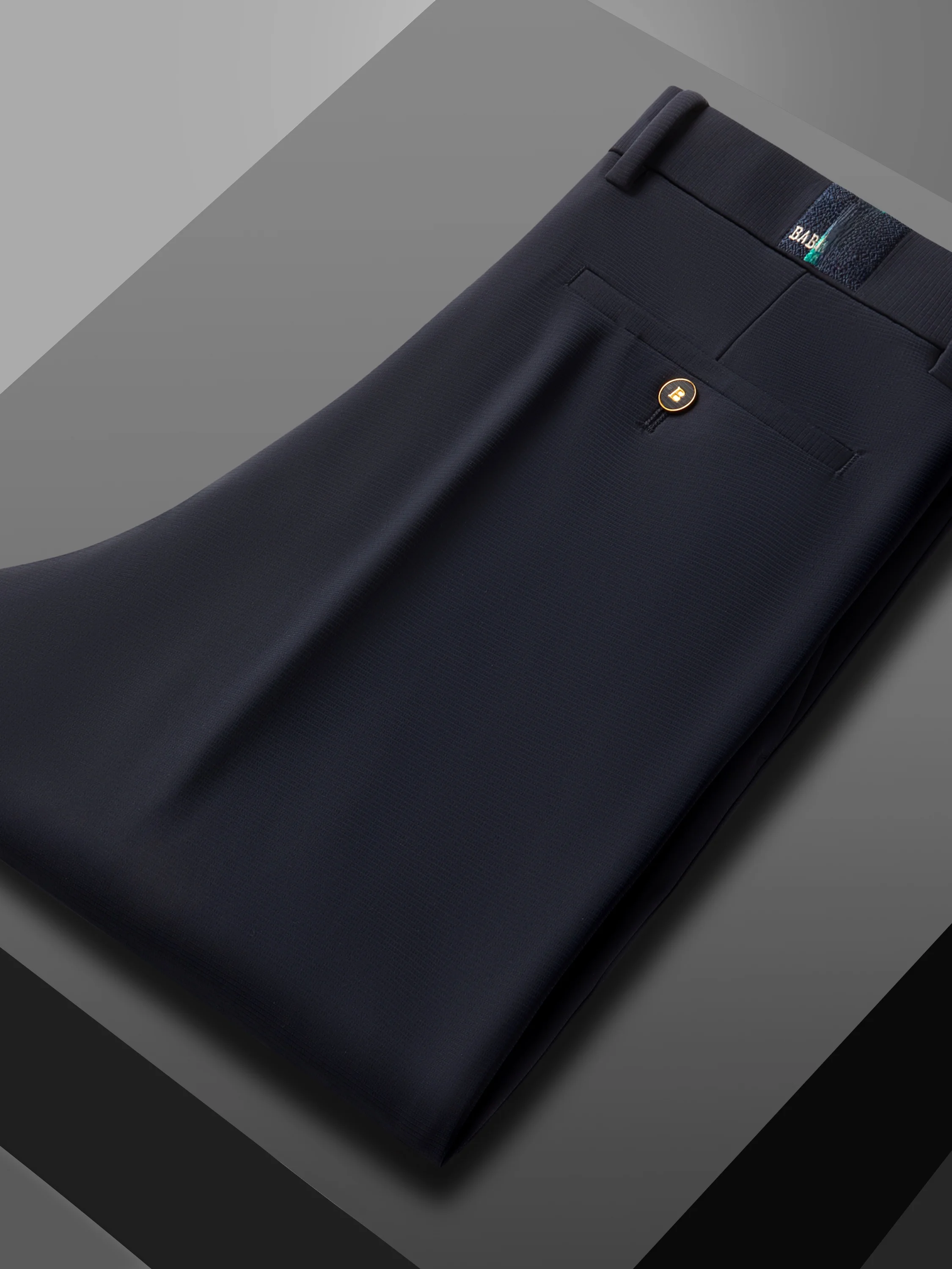 

Xin Men Mohair Silk Casual Pants Men Autumn Winter New Lightweight Luxury Busin Embroidered Straight Leg P...