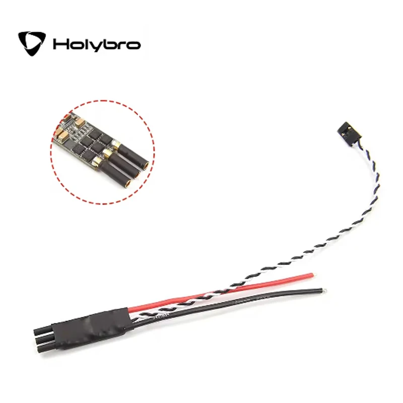 Holybro BLHeli S 2-4S 20A ESC S500 V2 Spare Parts EFM8BB21F16G MCU Supports Dshot150, Dshot300 and Dshot600 For RC FPV Drone