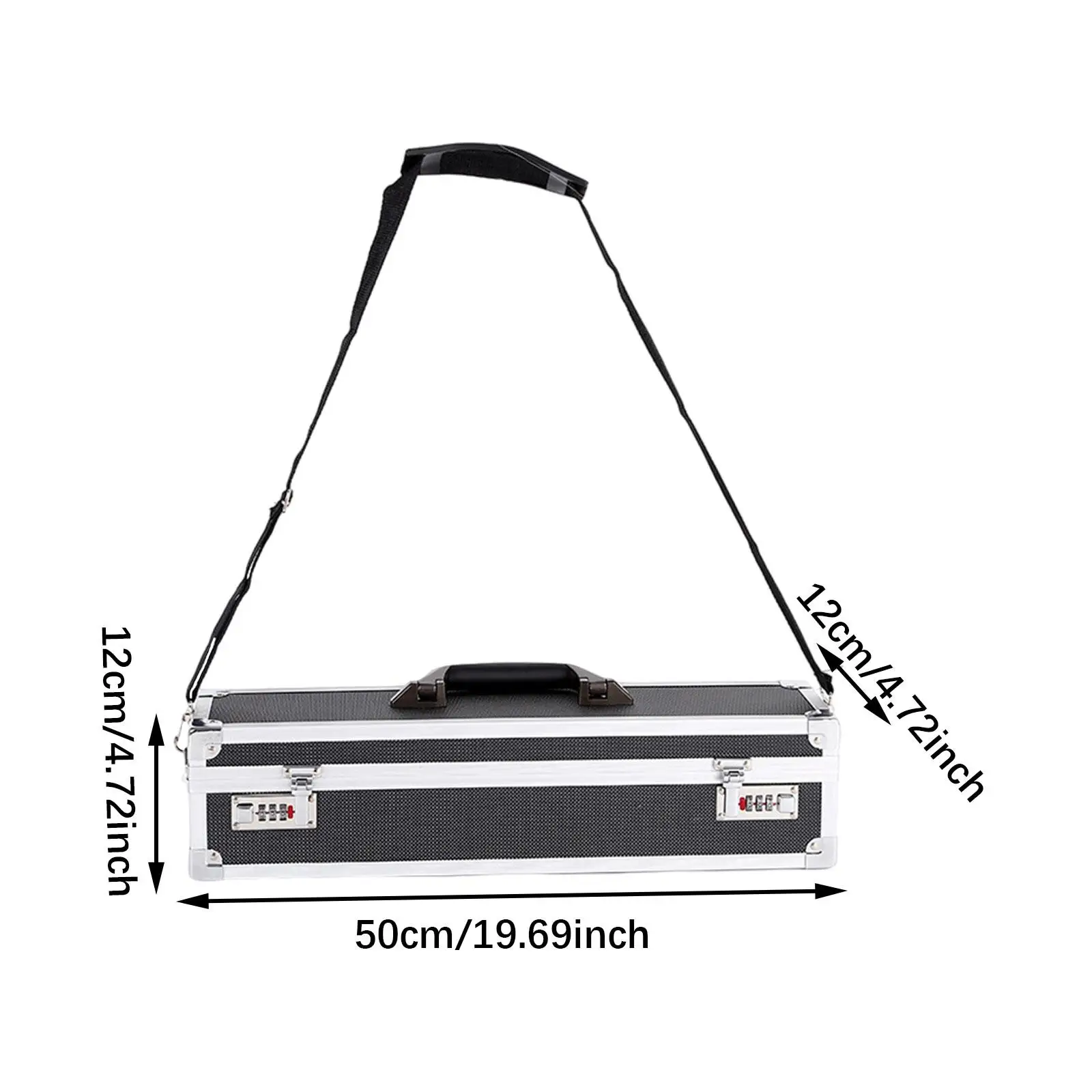 Chef Knife Case Aluminum Frame Tool Case for Catering Events Cooking Classes