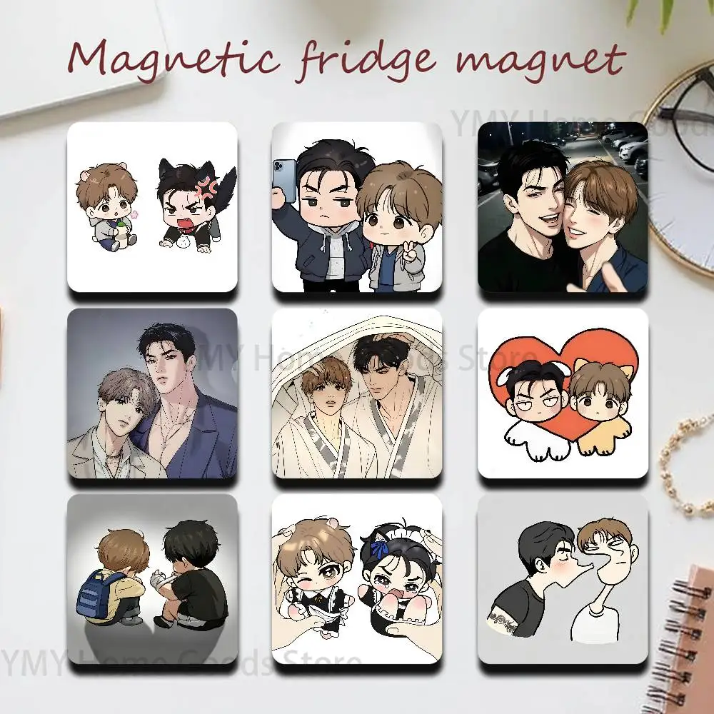 Comics Jinx J-Jaekyung Dan New PVC Fridge Magnet for Cartoon Refrigerator Decor For Child Magnetic Toy