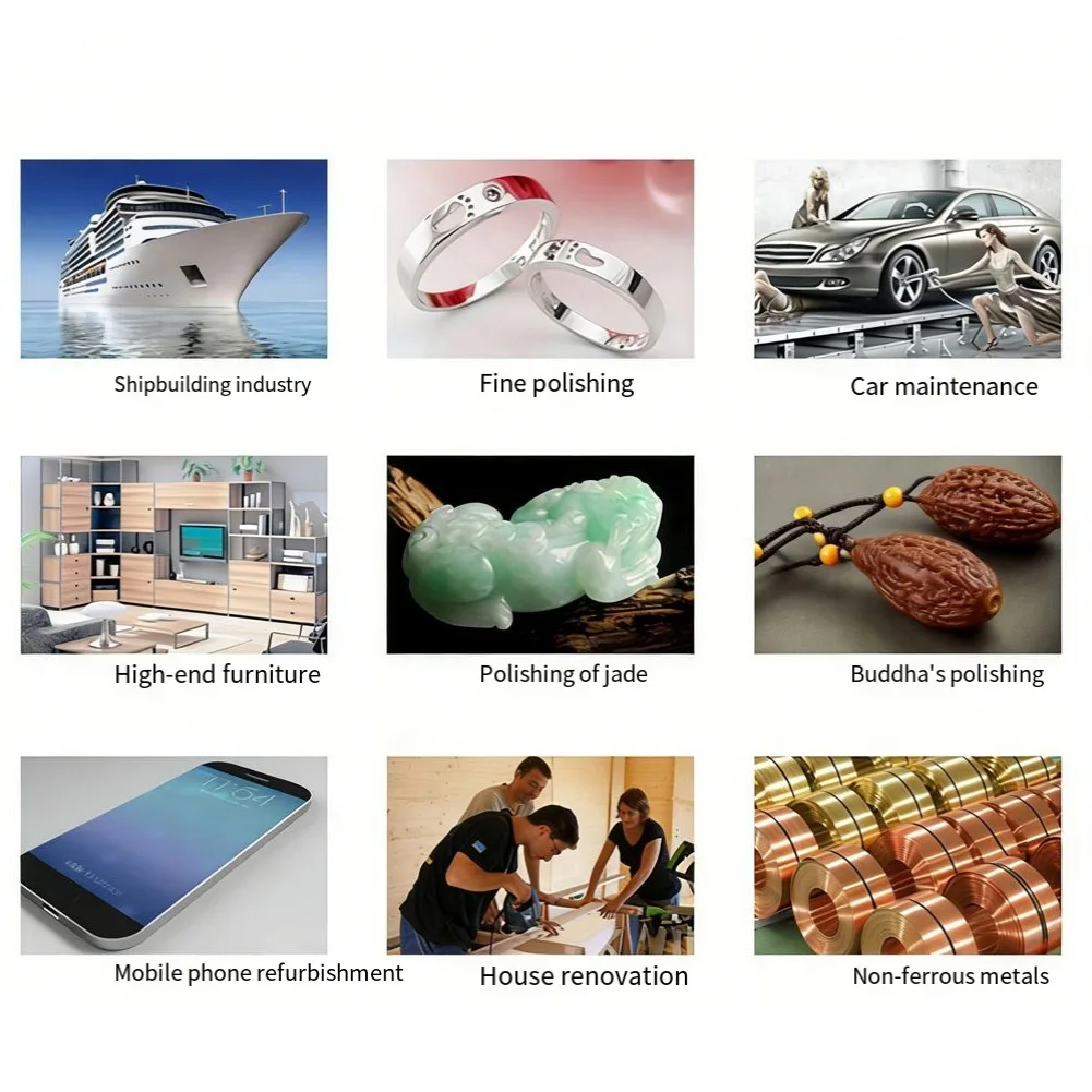 Alumina Abrasive 5Inch Holeless Discs Abrasive Tool Hole-free Design High-hardness Alumina Strong Cutting Force