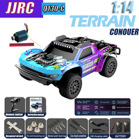 1/14 JJRC Q130 Q130-C RC Car 4WD Brushless Desert Off-road Truck 2.4G High Speed Cars Short Course Drift Pickup Remote Control