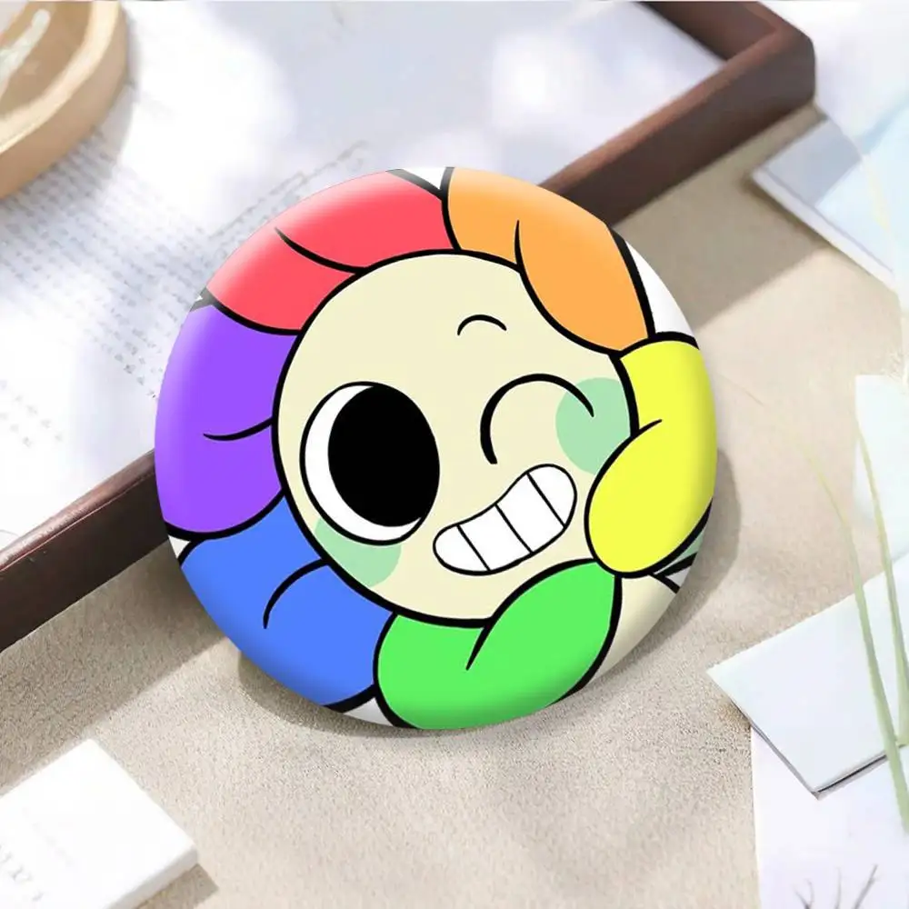 Dandys World Sprout Cartoon Brooches Cartoon Badge Pins Backpack Hat Accessories Friend Gift