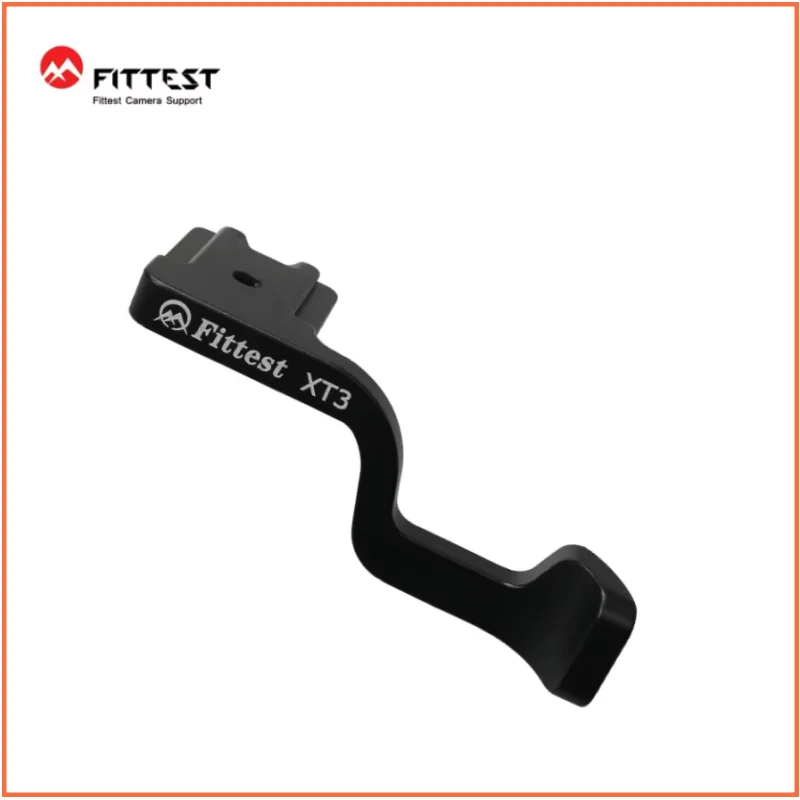 FITTEST  Thermal Boot Thumb Grip, designed for Fujifilm X-T3/X-T2/X-T1 cameras, features an ergonomic metal structure.