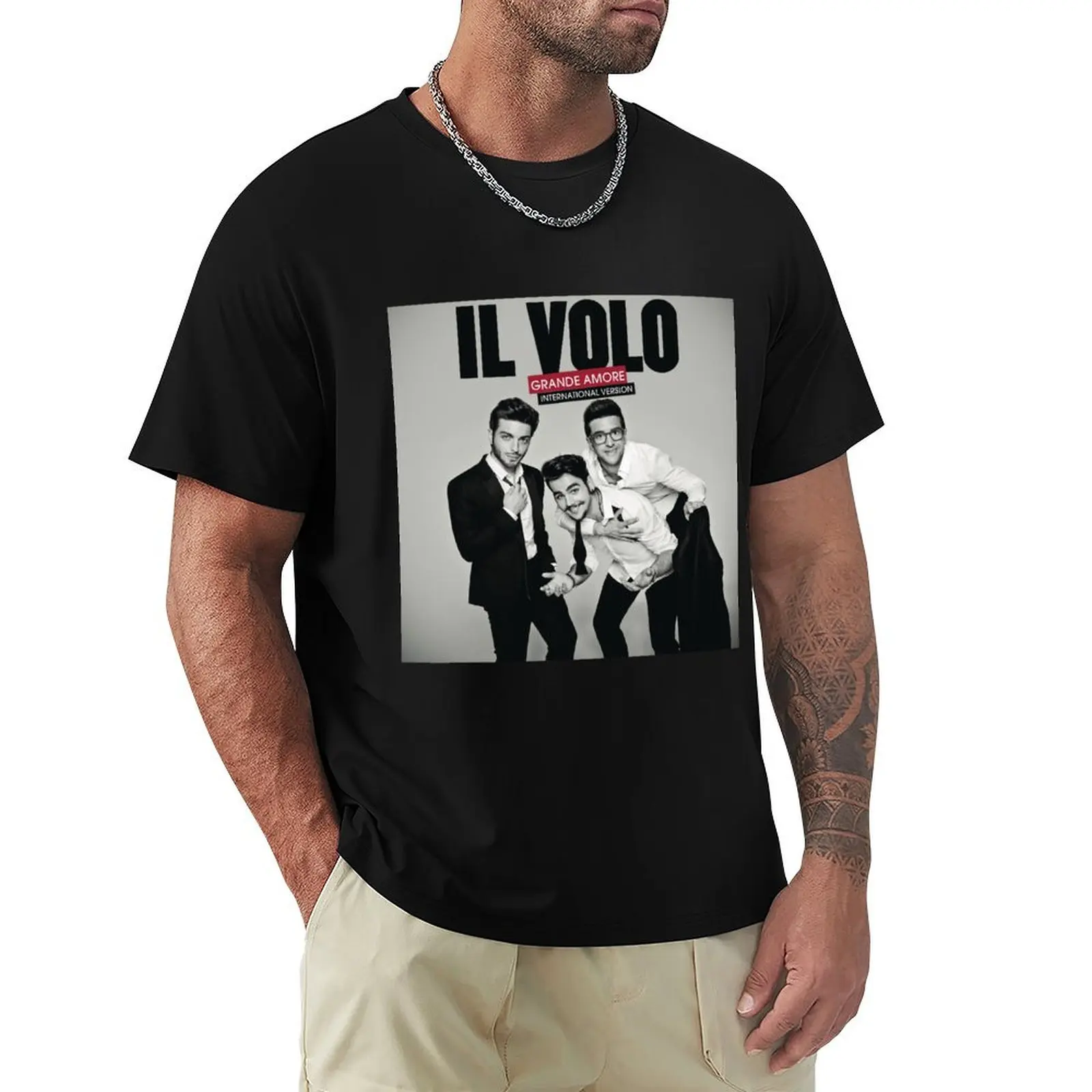 Il Volo Grande amore T-Shirt Quick Dry Light Sports T-Shirt