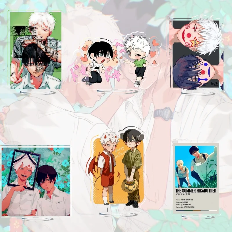 

The Summer Hikaru Died HOT Anime Acrylic Stand Model Plate Decoration Originality Desk Figure Display Fans Gifts Accessories