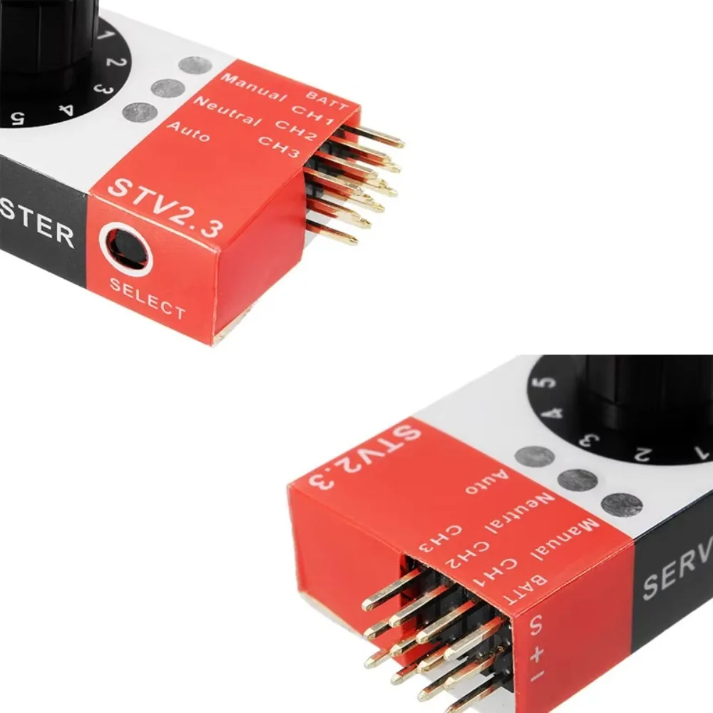 원격 제어 항공기 전자 속도 제어를 위한 업데이트된 서보 테스터 서버