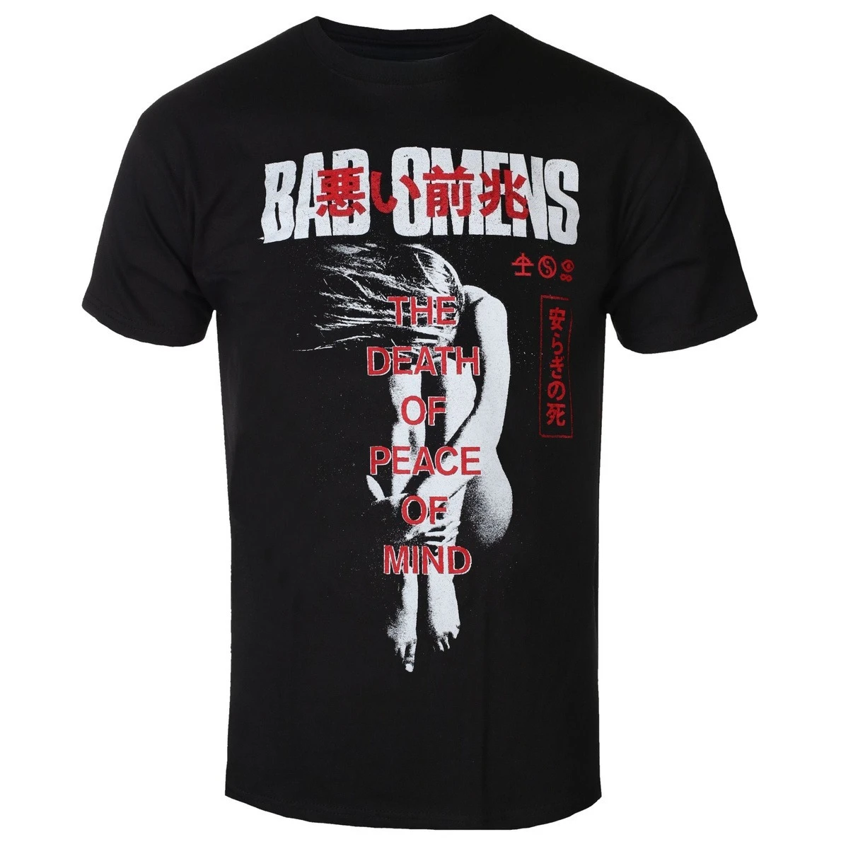 

Bad Omens Ram Skull Clothing Peripheral Pattern Printing Summer Luxury Brand Cotton Men's and Women's T-Shirts Short Sleeves