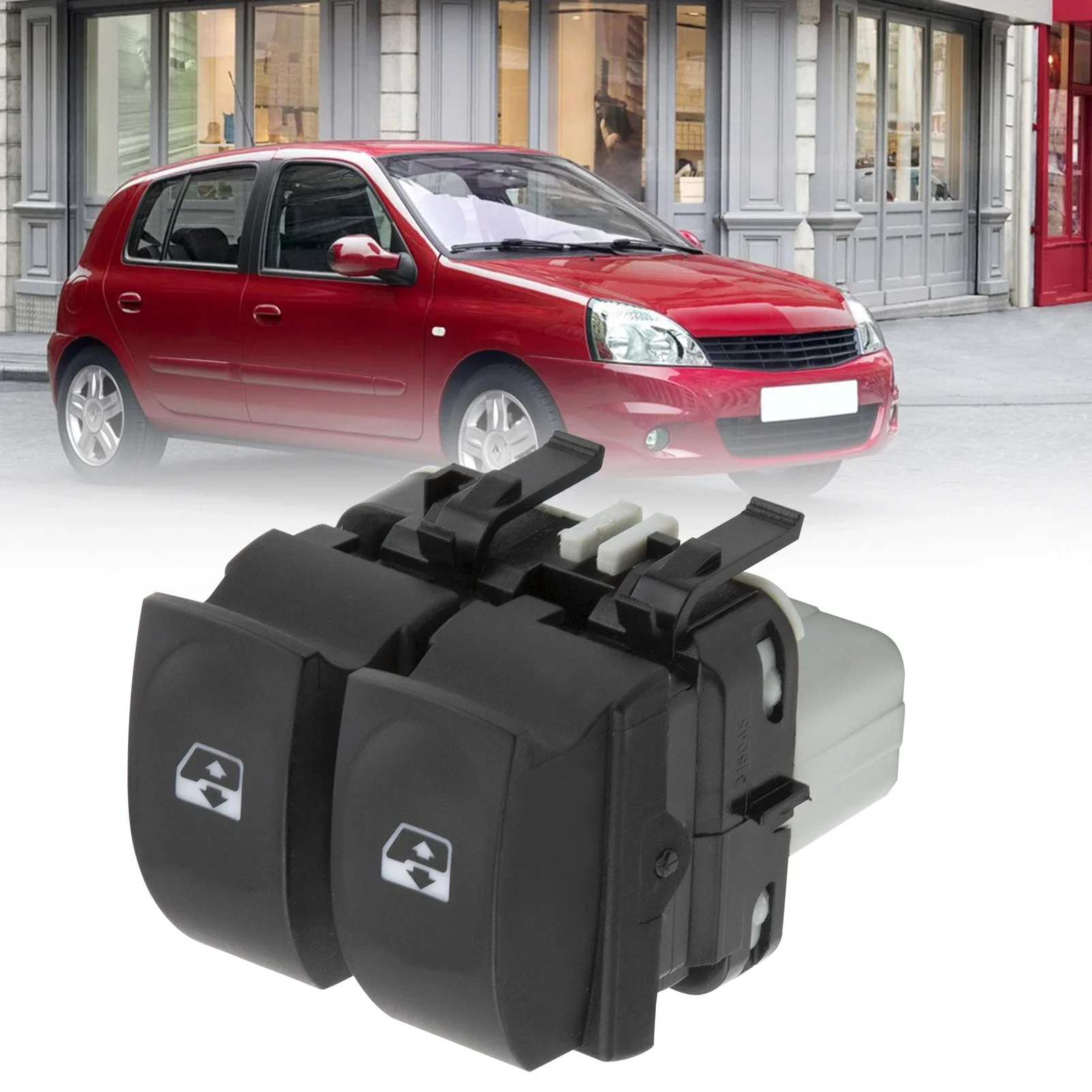 8200214939 214939 pulsante di controllo dell'ascensore della finestra dell'interruttore della finestra elettrico automatico per Renault Clio 3 Symbol Modus Twingo