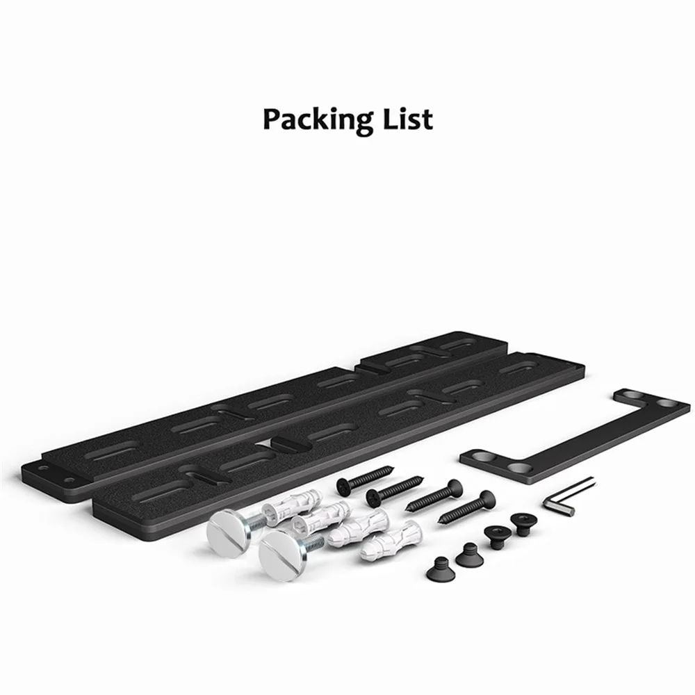 For Arc Metal Bar Speaker Wall Mount Bracket Set Soundbar Mounting Accessories