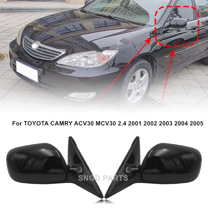 For TOYOTA CAMRY ACV30 MCV30 2.4 2001 2002 2003 2004 2005 Car Side Door Mirror Assy Rearview Mirror 7PINS