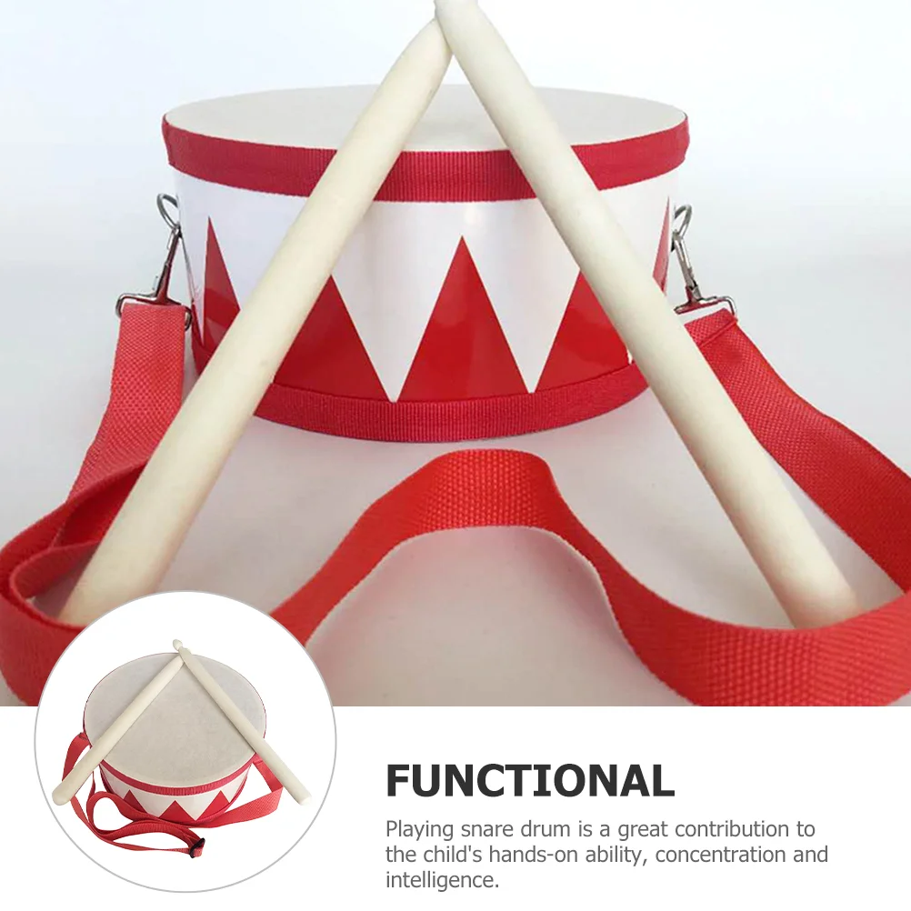 Musical Toys Snare Drum Drumsticks Instrument Percussion Instruments Education Toddler Kit Marching