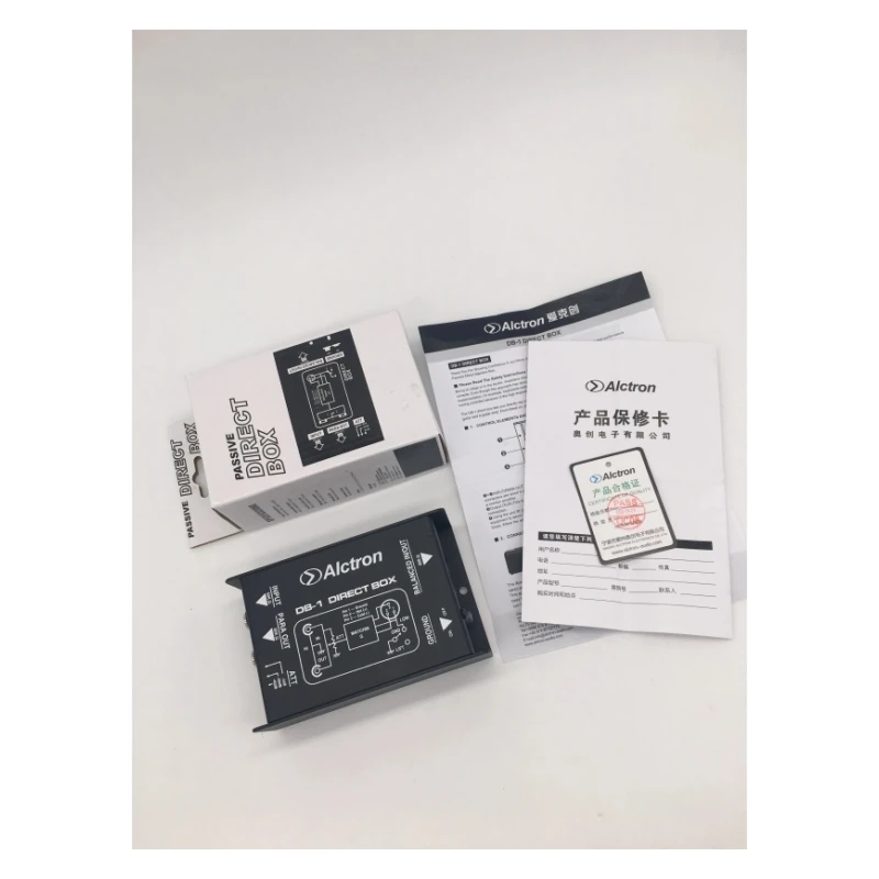 Alctron DB-1 دي صندوق مباشر جديد وصول ، السلبي دي صندوق مباشر-1 قناة المهنية دي صناديق