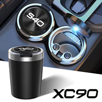 car cenicero ashtray texture car accessoires for Volvo xc60 s60 v40 v50 v60 s80 s40 c30 c70 s40 s60 s80 s90 t6 v70 v90 xc40 xc70
