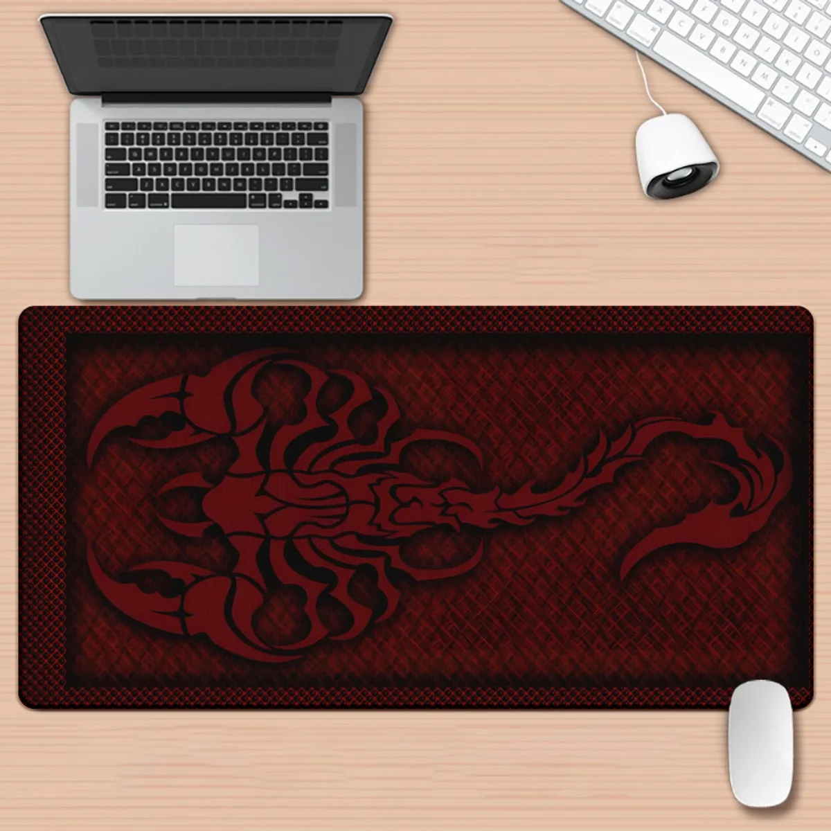 Brand Scorpion HD Printed Desk Pad Iron Art XXL Mousepad Gaming Office Versatile Mat Durable Smooth Surface Gift