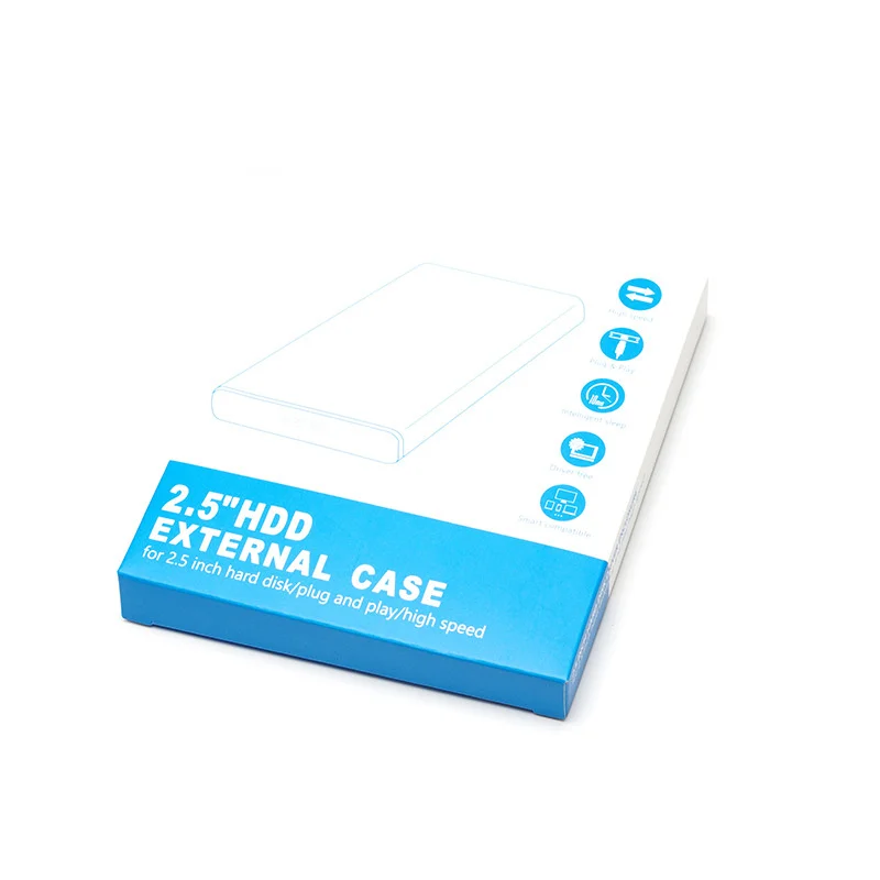 قرص صلب خارجي محمول احتياطي للبيانات ، نحيف وأنيق ، هيكل SSD عالي السرعة أنيق وفعال ، سهل الاستخدام ، SSD