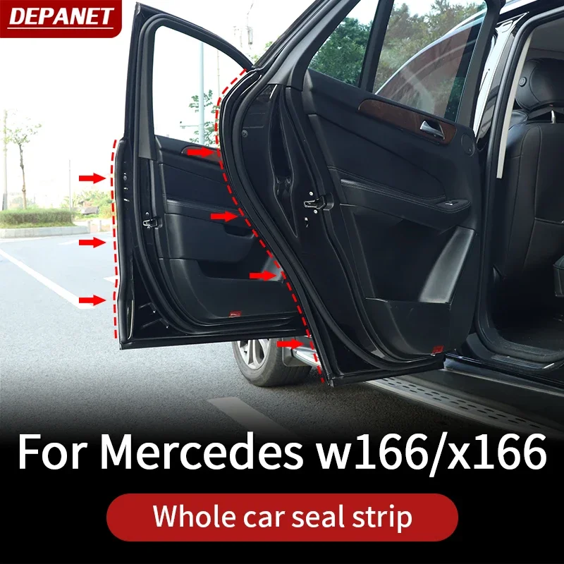 sealing strip for Mercedes GLE W166 350 450 500 gls x166 450 500 550 gl w166 ml w166 decoration accessories