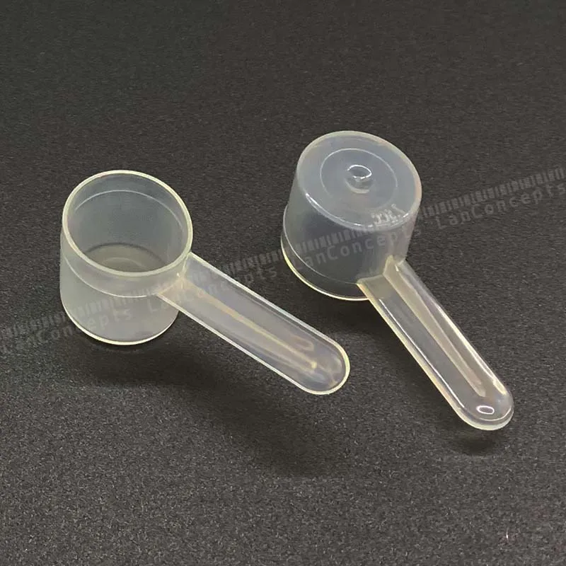 

3.5 gram / 7.5ML Plastic Scoop 3.5g PP Measuring Spoon for medical milk powder Liquid - clear 200pcs/lot Free shipping